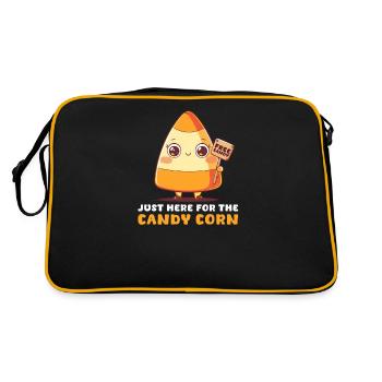 Candy Corn Juste ici pour le Candy Corn - Sac Retro - noir/or - Dos