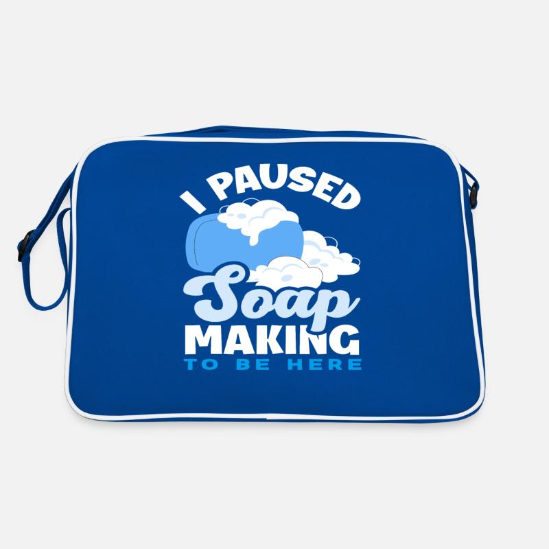 I've paused soap making Retro Bag