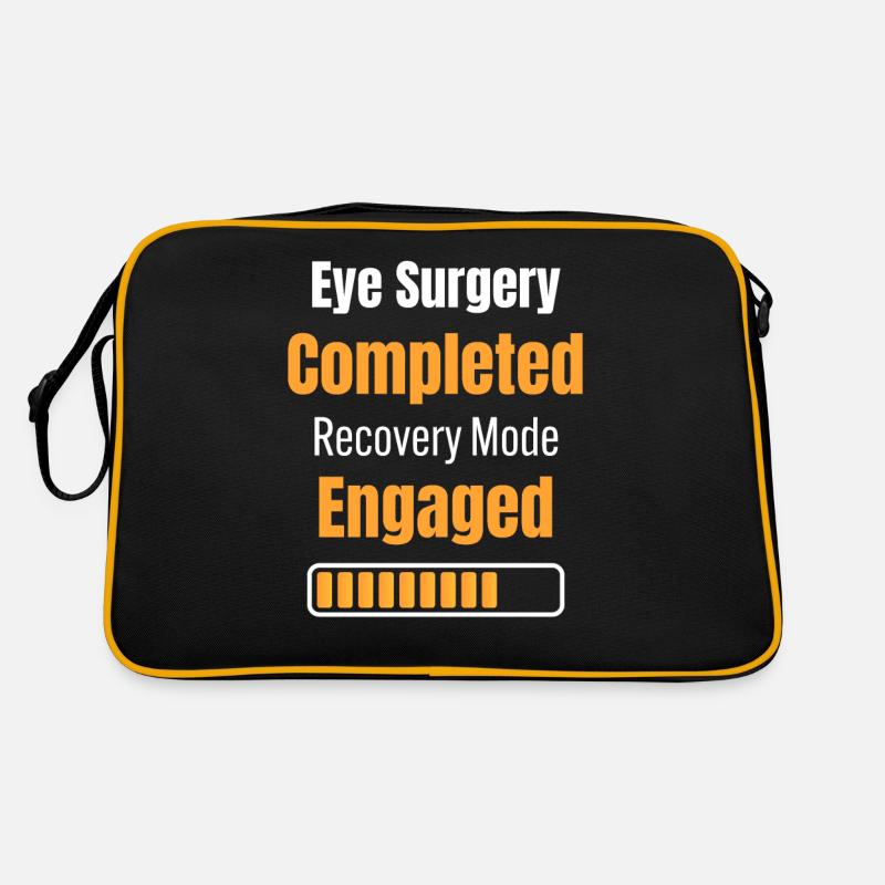 Eye surgery completed, Retro Bag