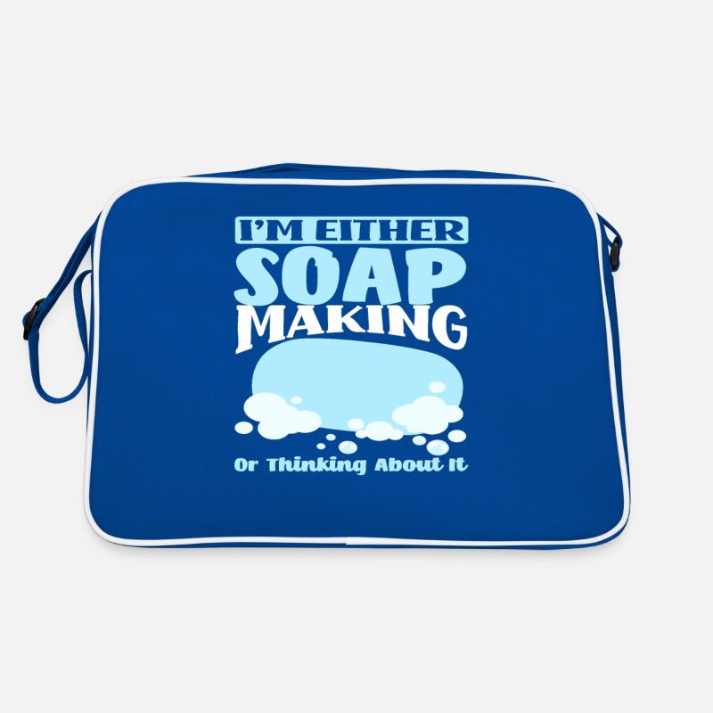 Ich Mache Entweder Seife Oder Denke Darüber Nach Retro Tasche