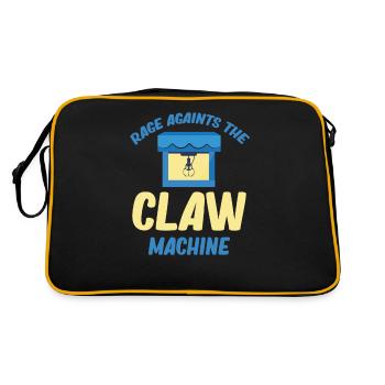 Rage Against The Claw Machine Lover Vending - Retro Tasche - Schwarz/Gold - Hinten