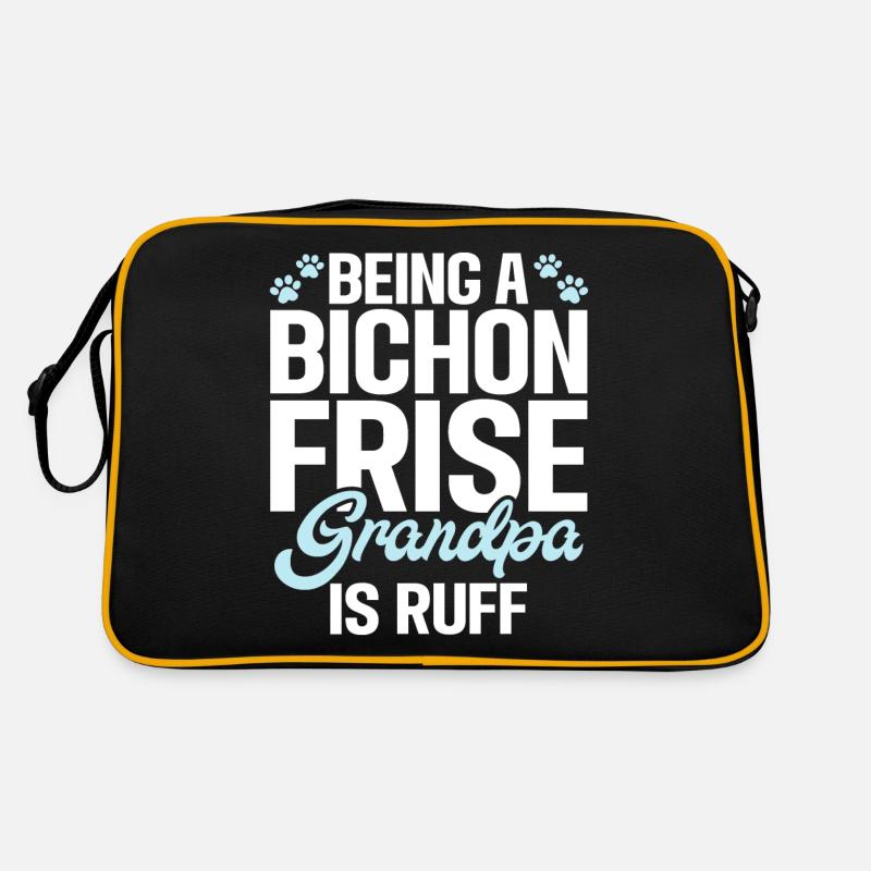 Cadeaux Bichon Frisé Sac Retro