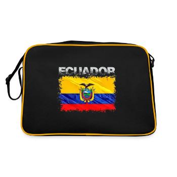 Ecuador - Retro Bag - black/gold - Back