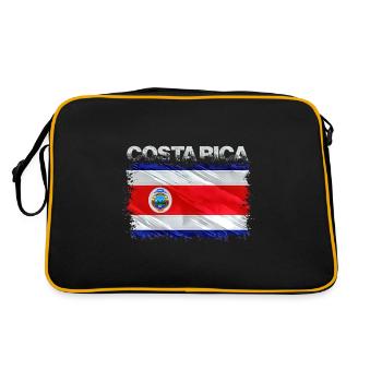 Costa Rica - Retro Bag - black/gold - Back