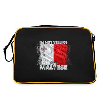 Malte - Sac Retro - noir/or - Dos