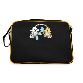 Patrouille d’Halloween Boob Boo(b)s - Sac Retro - noir/or - Dos