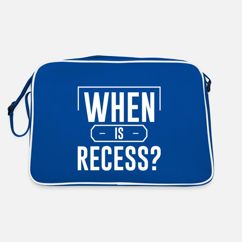 When Is Recess 4 Retro Tasche