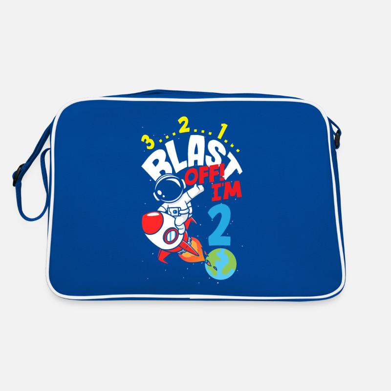 2ème anniversaire garçons 2 ans astronaute anniversaire Sac Retro