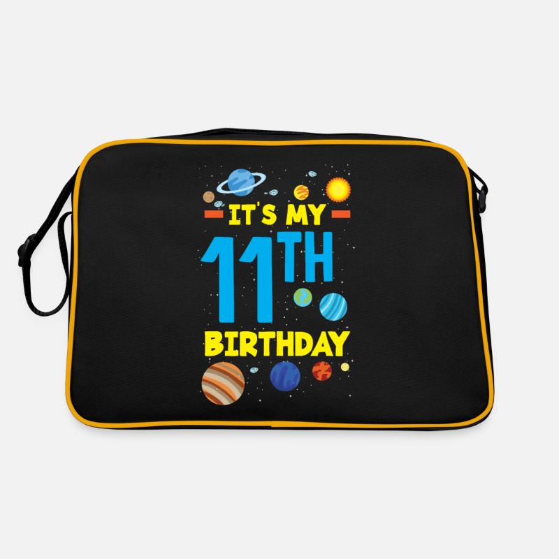 11e anniversaire garçons astronaute anniversaire Sac Retro