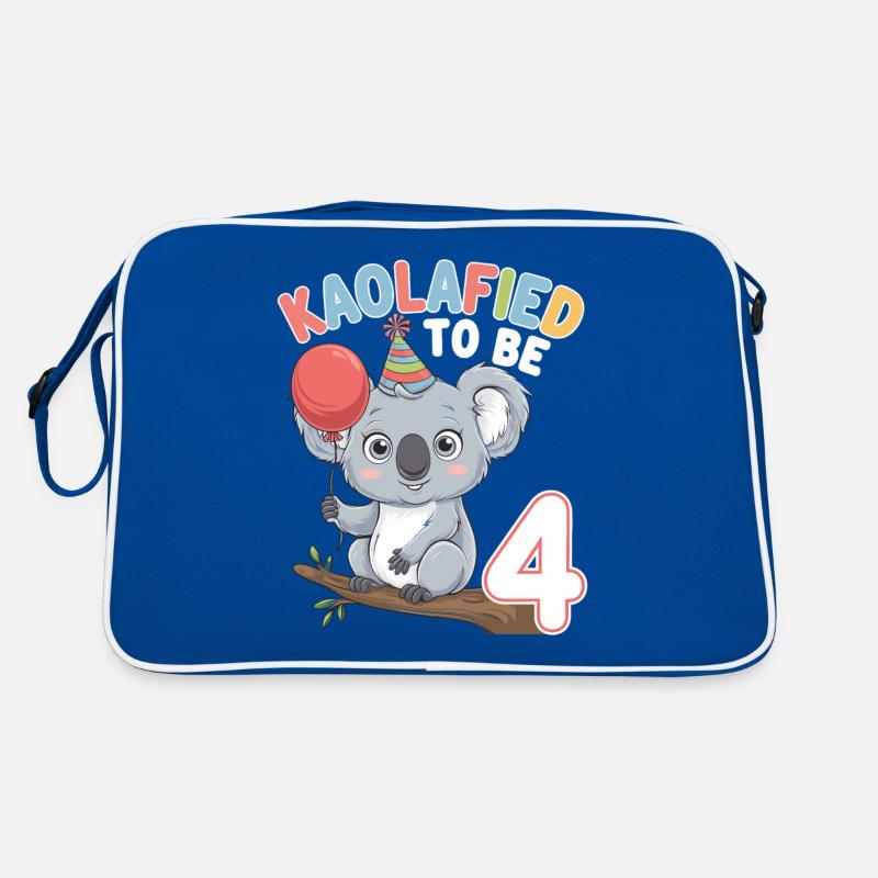 Kaolafied Sera 4 Anniversaire Koala Sac Retro