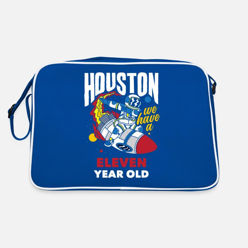11. Geburtstag Jungen Astronaut Geburtstag Retro Tasche