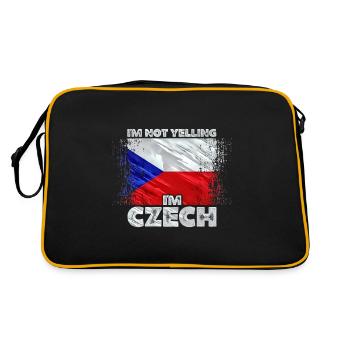 Tchéquie - Sac Retro - noir/or - Dos
