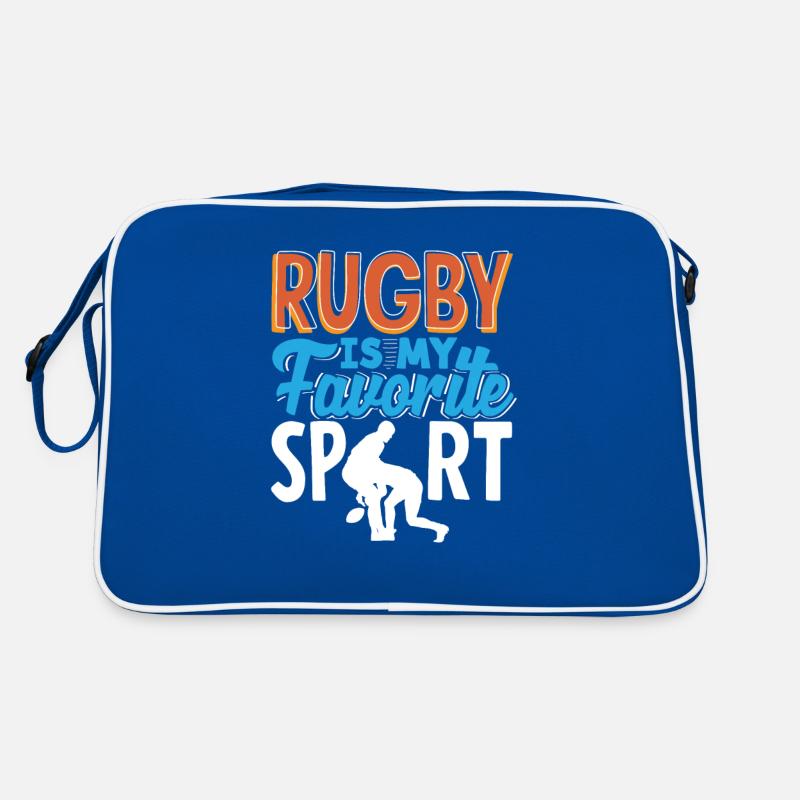 Le rugby est mon sport préféré Sac Retro