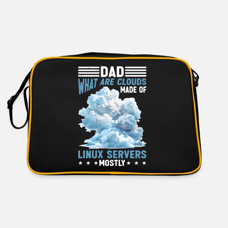 What Are Clouds Made Of, Linux Servers Mostly 39 Retro Tasche