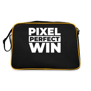 Sim Racing - Retro Bag - black/gold - Back