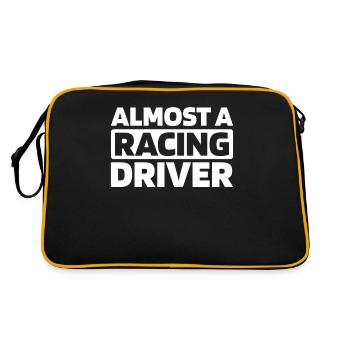 Sim Racing - Retro Bag - black/gold - Back