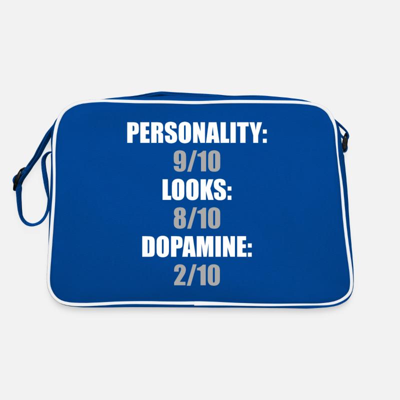Lustiges Parkinson-Bewusstsein Retro Tasche