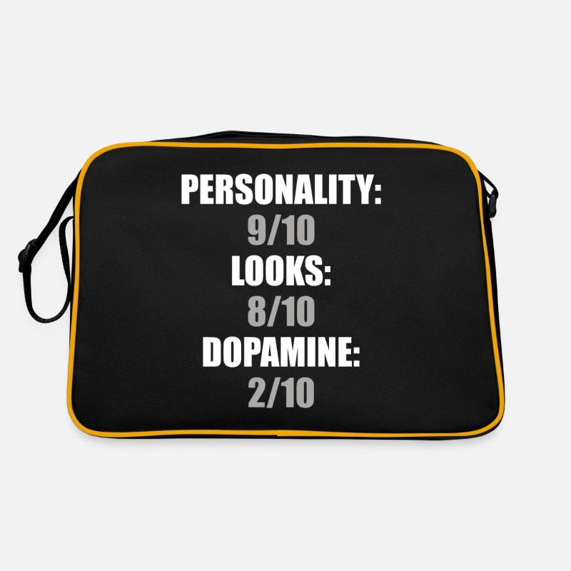 Lustiges Parkinson-Bewusstsein Retro Tasche