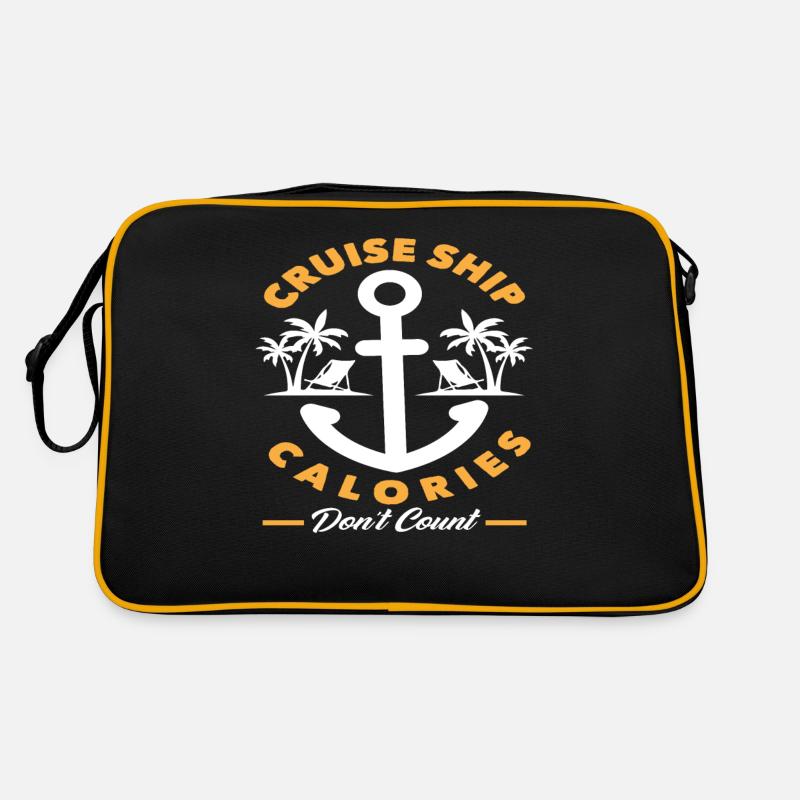 Cruise Calories Don't Count Retro Bag