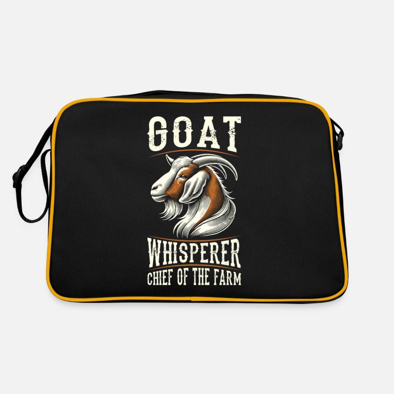 Chèvre Chef de la Ferme Sac Retro