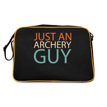 Archery Archery Archery Archer - Retro Bag - black/gold - Back