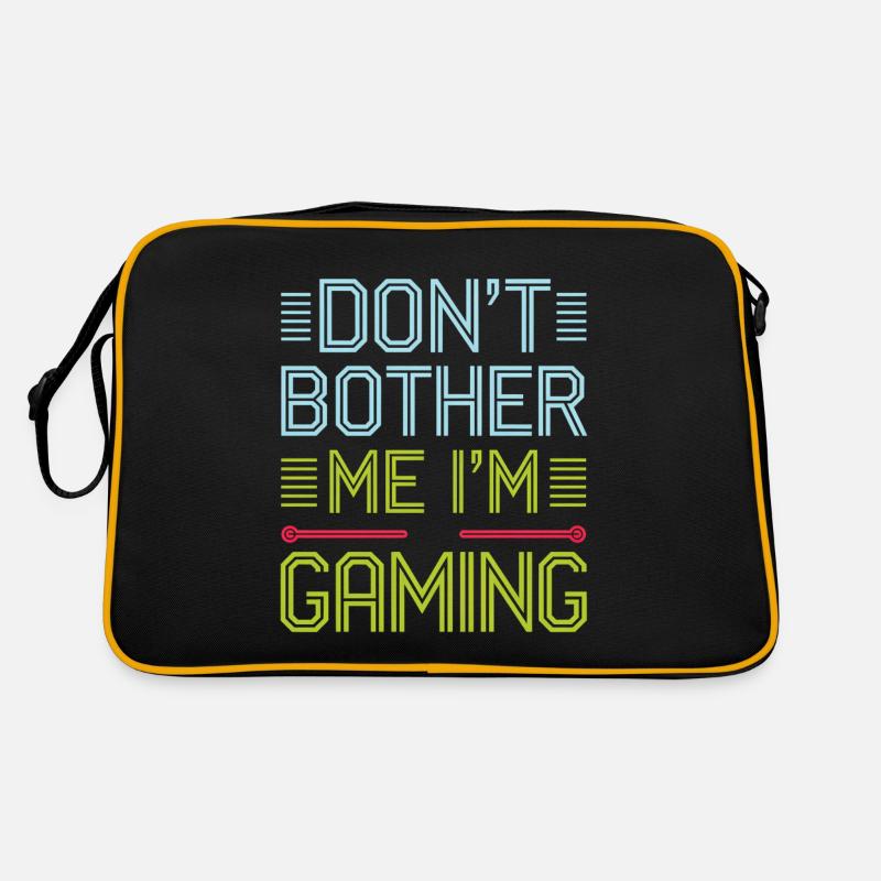 Don't Bother Me I'm Gaming 6 Retro Tasche