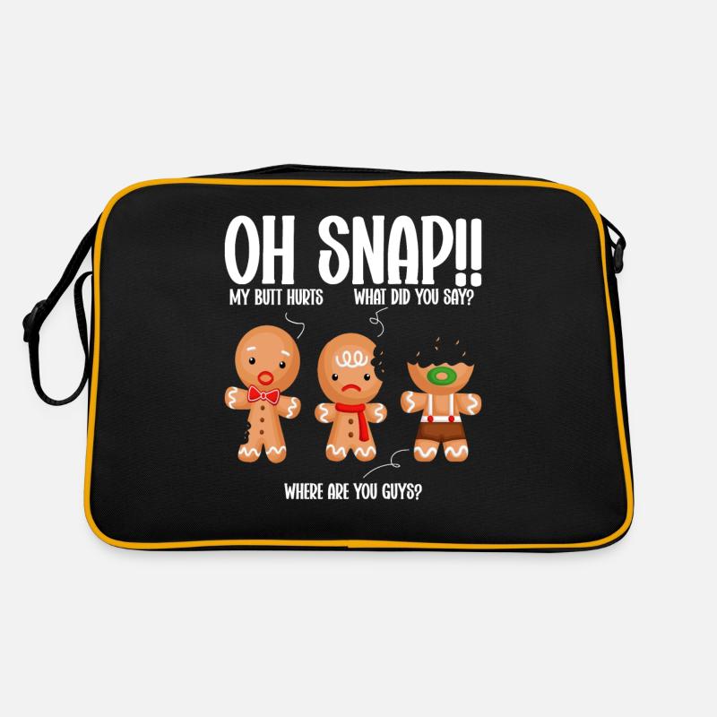 Je ne suis là que pour les biscuits de Noël Sac Retro