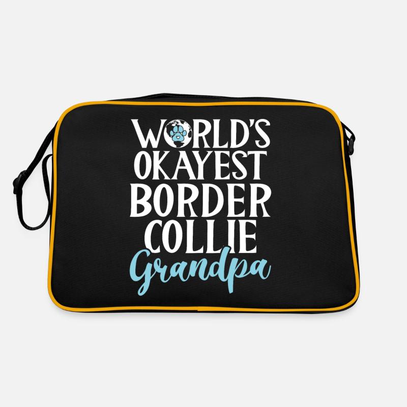 Cadeaux Border Collie Sac Retro