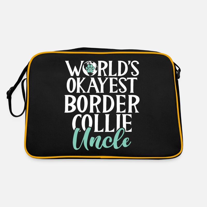 Cadeaux Border Collie Sac Retro