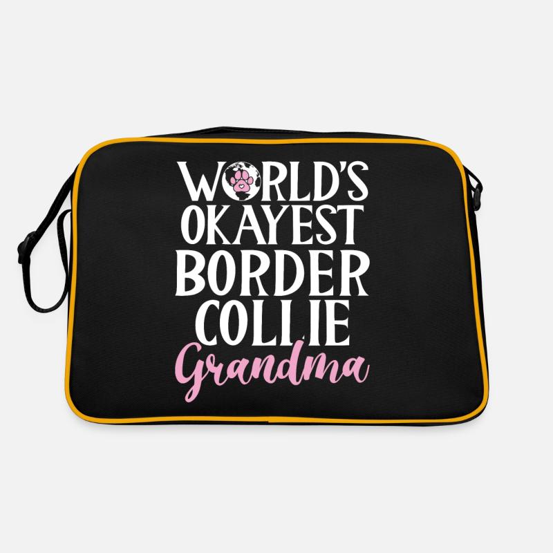 Cadeaux Border Collie Sac Retro