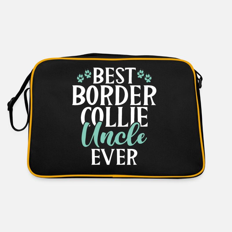 Cadeaux Border Collie Sac Retro