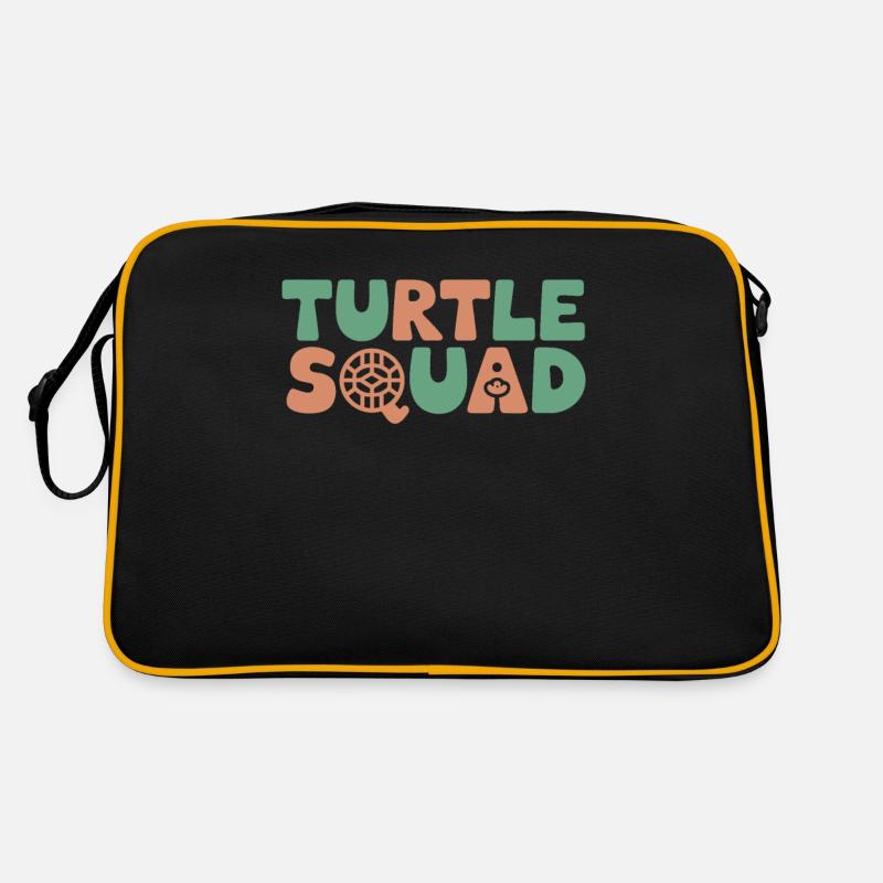 Turtle Groups Design Turtle Squad Retro Bag