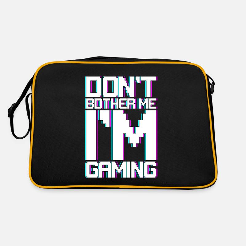 Don't Bother Me I'm Gaming 3 Retro Tasche