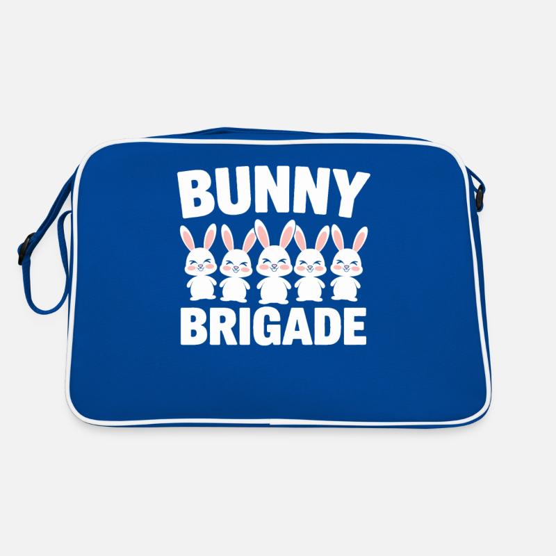 Hasen Gruppen Design Hasen Brigade Retro Tasche