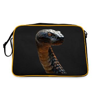 Cobra royal - Sac Retro - noir/or - Dos
