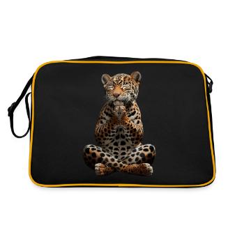 jaguar - Retro Bag - black/gold - Back