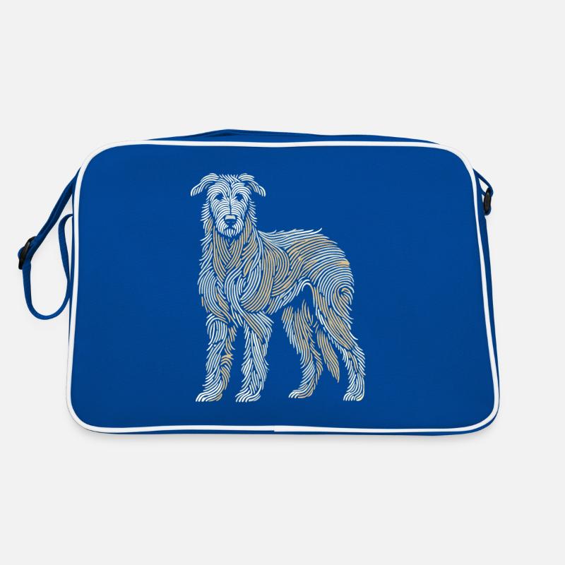 Empreinte digitale du lévrier irlandais Sac Retro