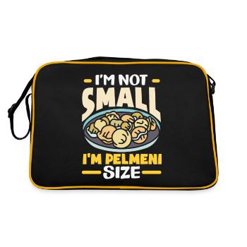 Pelmeni russes, quenelles russes - Sac Retro - noir/or - Dos