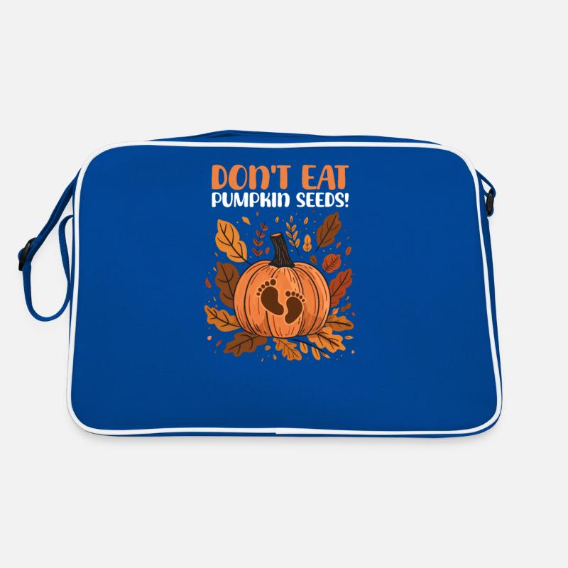 Ne mangez pas de graines de citrouille Ne mangez pas de graines de citrouille ! Sac Retro