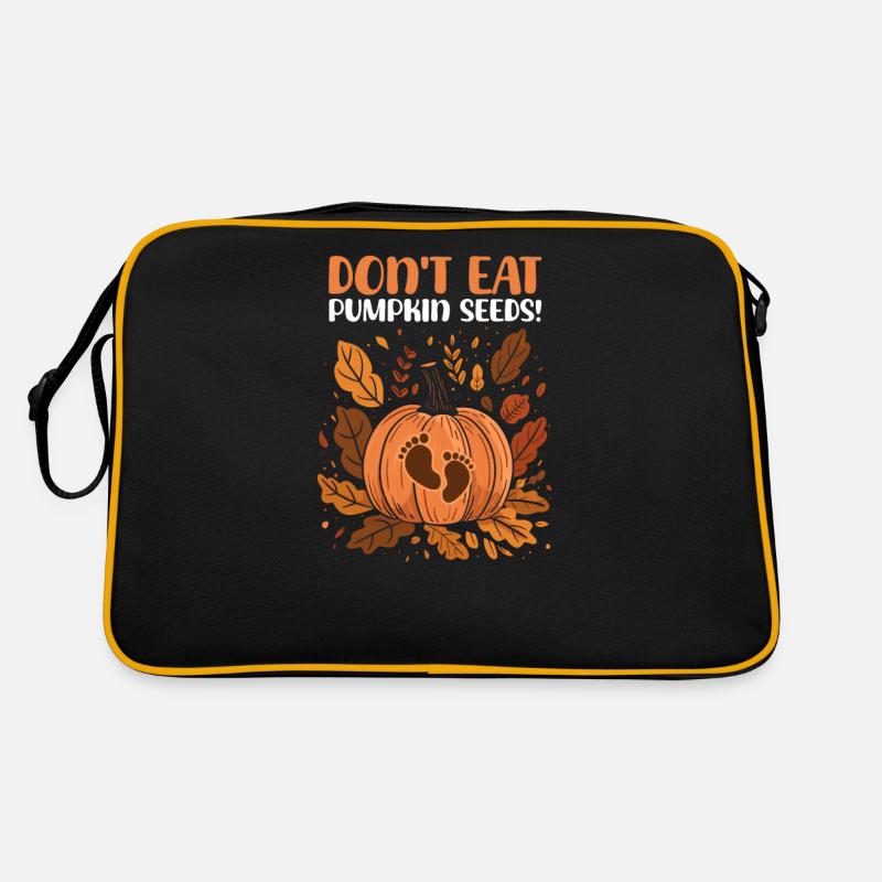 Don't Eat Pumpkin Seeds Don't Eat Pumpkin Seeds! Retro Bag