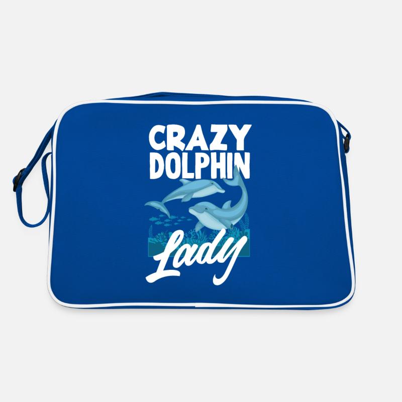Dame dauphin folle Sac Retro