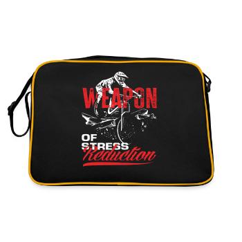 Arme pour réduire le stress - VTT Abenteuer - Sac Retro - noir/or - Dos