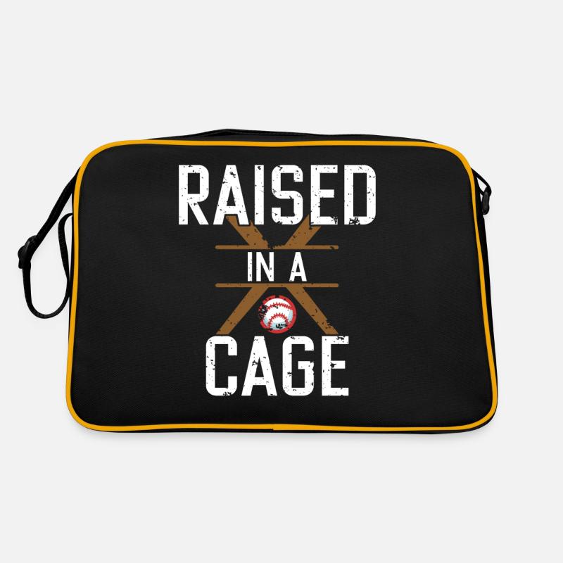 Im Käfig aufgewachsen Retro Tasche