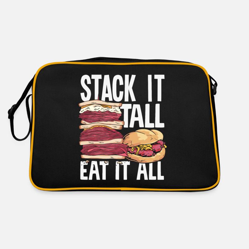 Sandwich Sandwich Snack Célébration Sac Retro