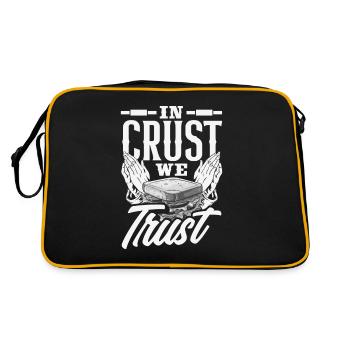Sandwich Day Snack Celebration Sandwich - Retro Tasche - Schwarz/Gold - Hinten