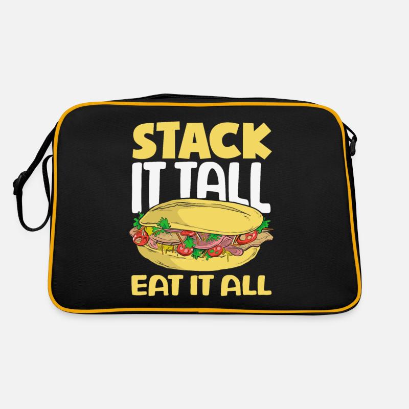 Sandwich Day Snack Celebration Sandwich Retro Tasche