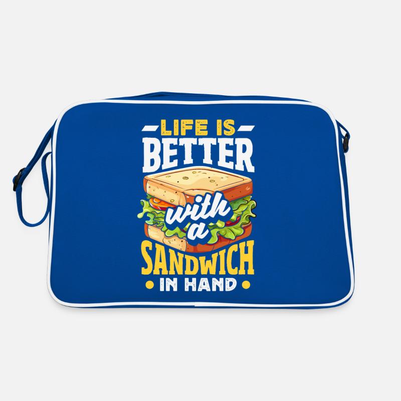 Sandwich Day Snack Celebration Sandwich Retro Tasche