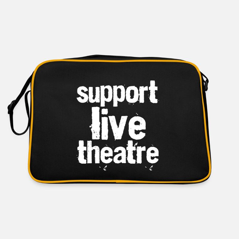 Support Live Theatre Retro Tasche