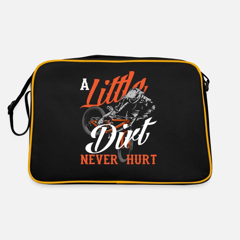 Ein Bisschen Dreck Hat Noch Nie Geschadet Retro Tasche