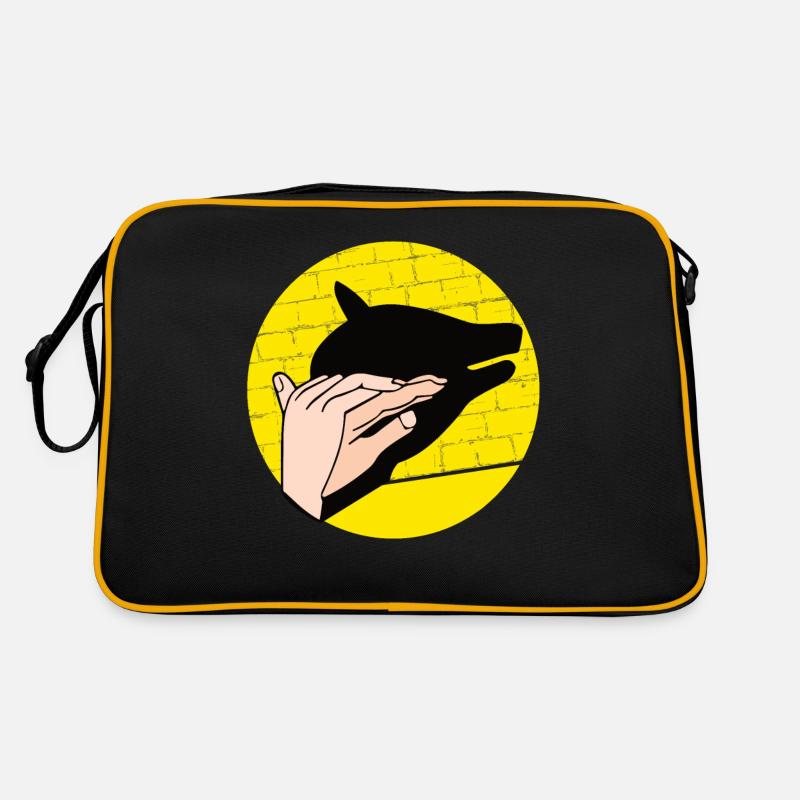 Hand Shadow Puppet Show Puppets Retro Bag